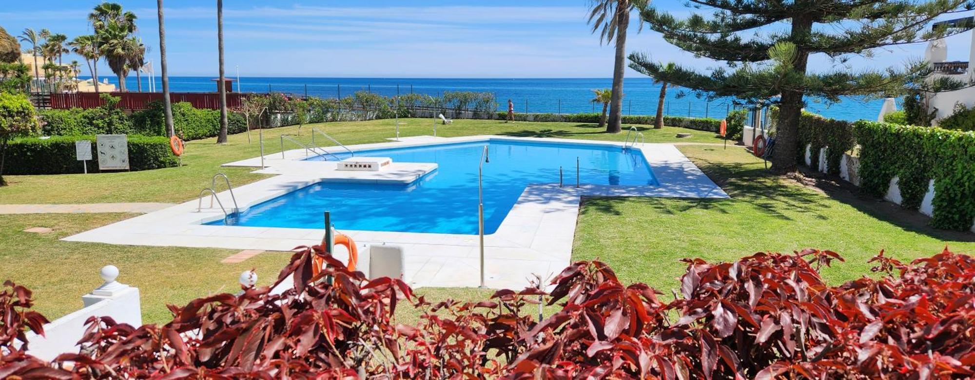 Elena Flat A Little Paradise Right On The Beach Sitio de Calahonda Exteriér fotografie